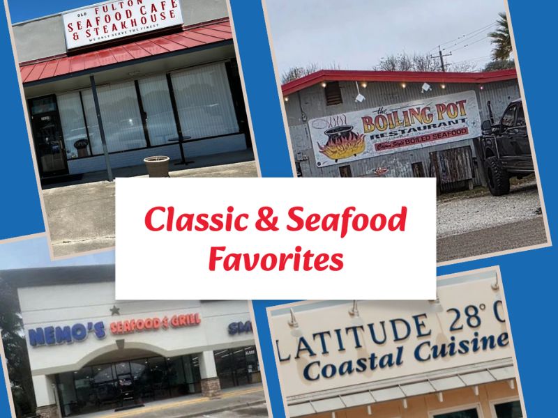 Classic and Seafood Favorites